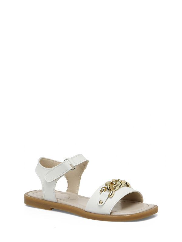 SORRI F 5FX Beyaz Kız Çocuk Sandalet - Görsel 3