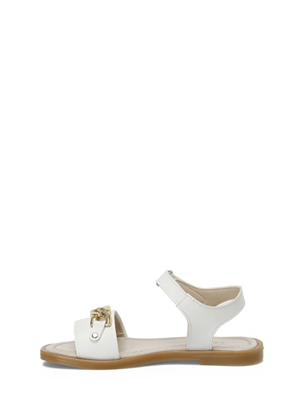SORRI F 5FX Beyaz Kız Çocuk Sandalet - Görsel 4