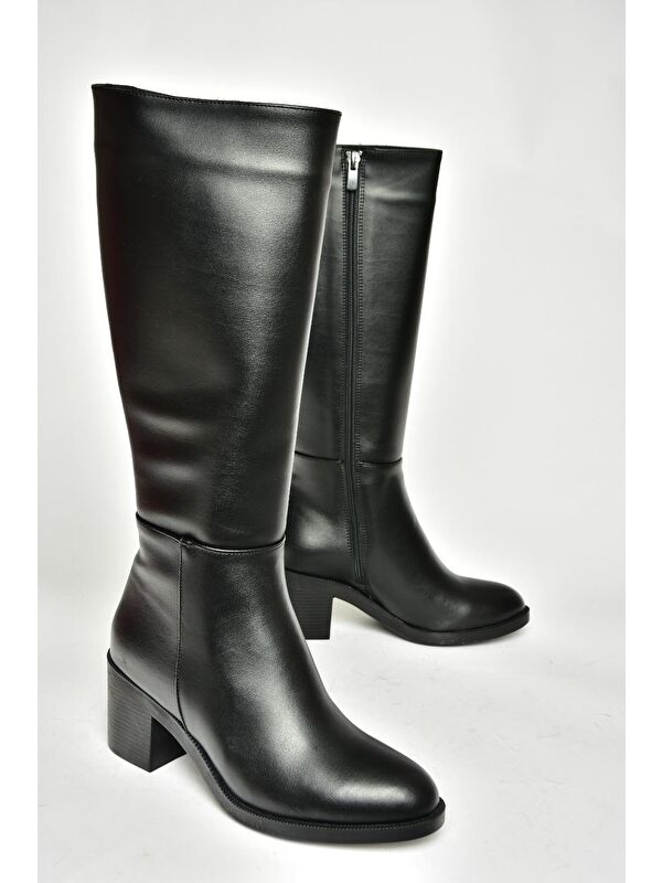 T8200760 Siyah Kadın Çizme - Görsel 4