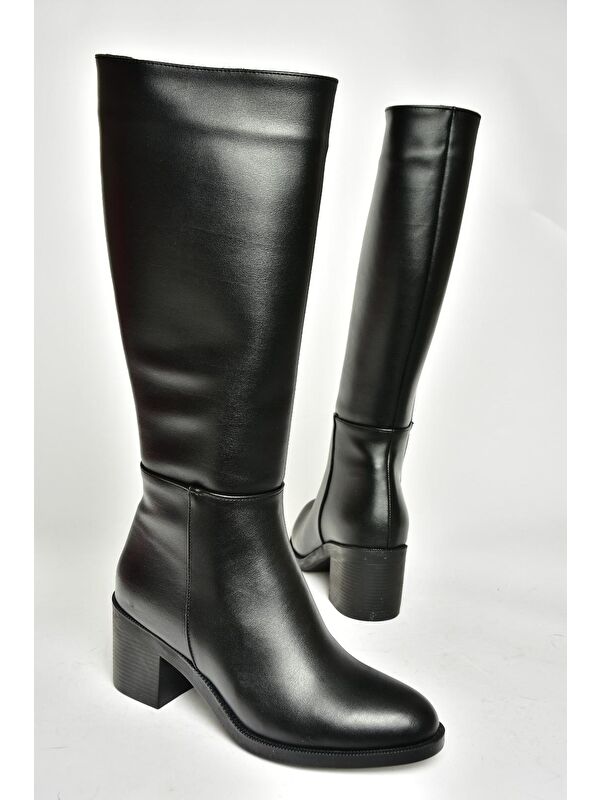 T8200760 Siyah Kadın Çizme - Görsel 7