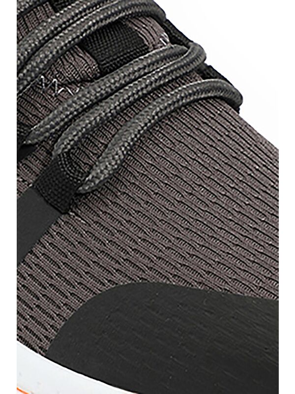 TUESDAY I Kadın Sneaker Ayakkabı Koyu Gri / Turuncu - Görsel 5