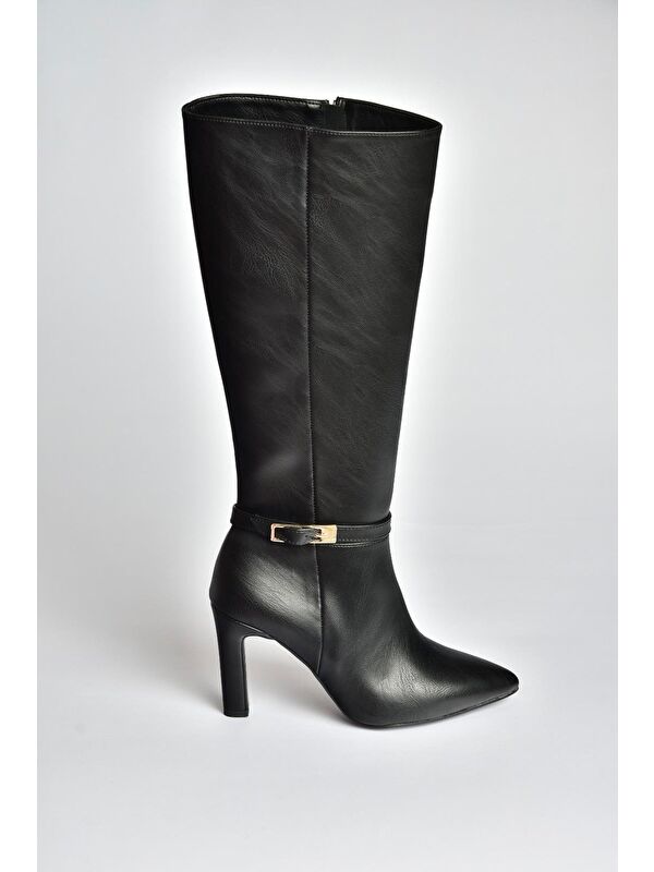 Siyah Kadın Çizme V404020709 - Görsel 2