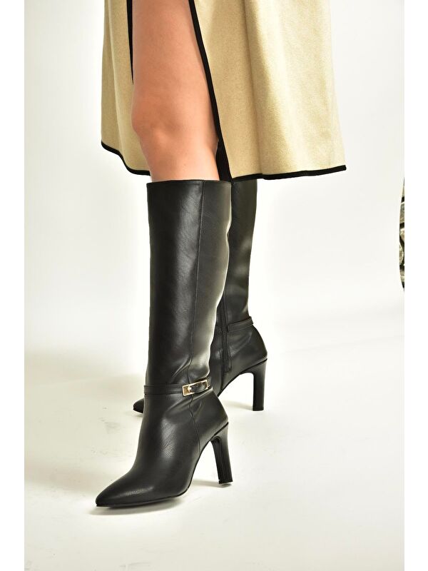 Siyah Kadın Çizme V404020709 - Görsel 3