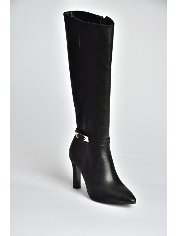 Siyah Kadın Çizme V404020709 - Görsel 5