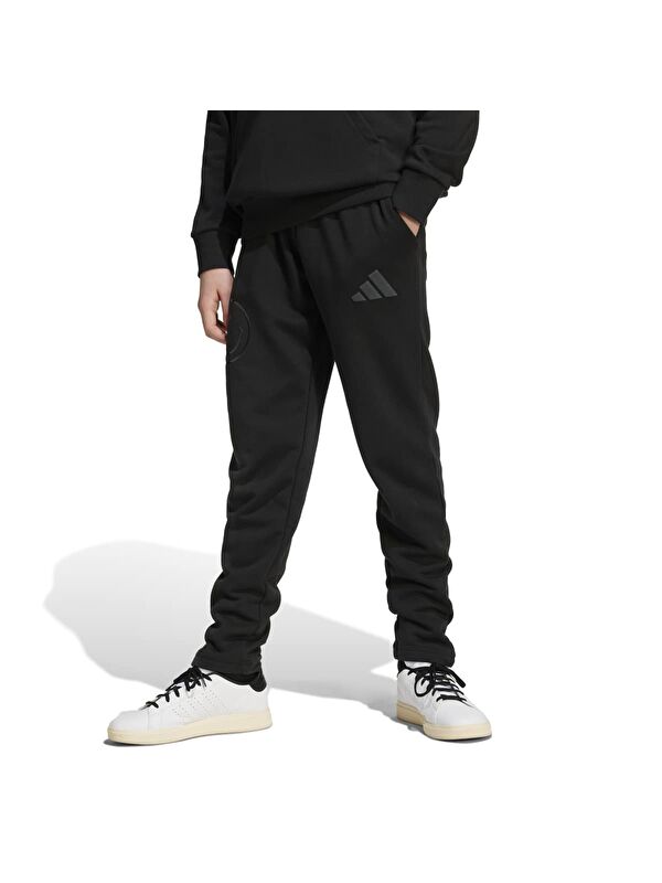 Adidas Smileyworld Çocuk Siyah Eşofman Altı