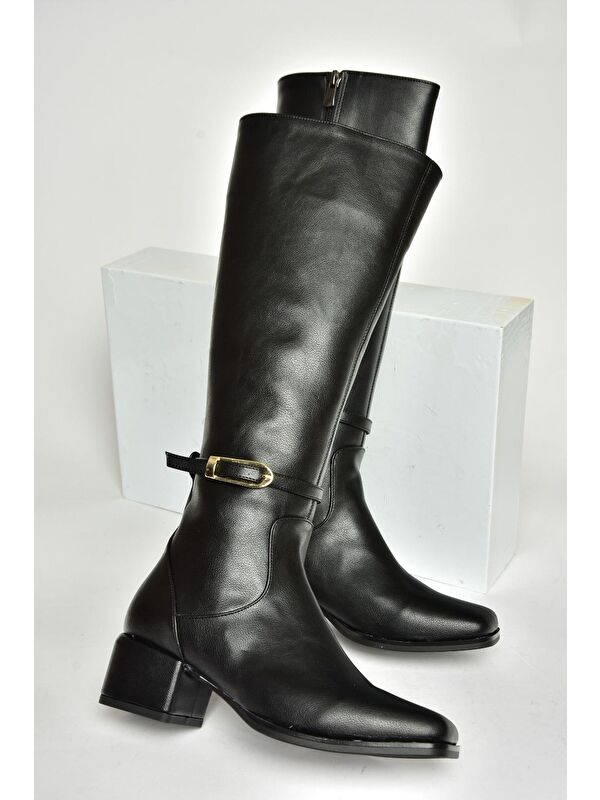 T5901426 Siyah Kadın Çizme - Görsel 3