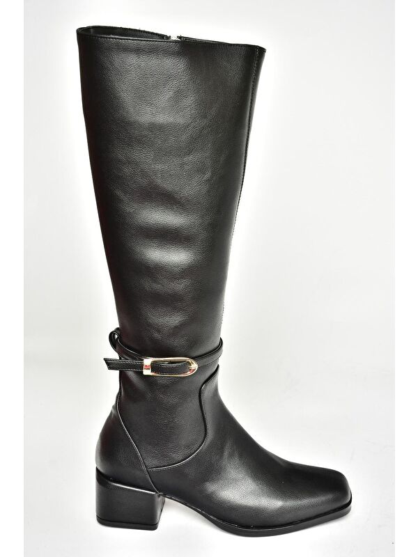 T5901426 Siyah Kadın Çizme - Görsel 4