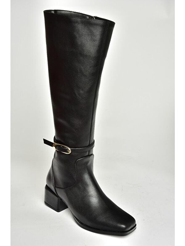 T5901426 Siyah Kadın Çizme - Görsel 5