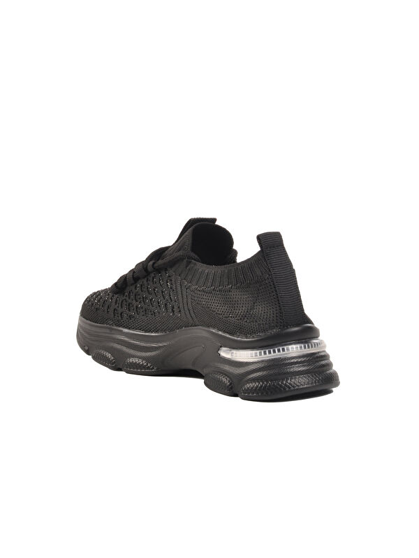 Siyah Triko Hafif Kadın Spor Ayakkabı Lexa 130 G - Görsel 5