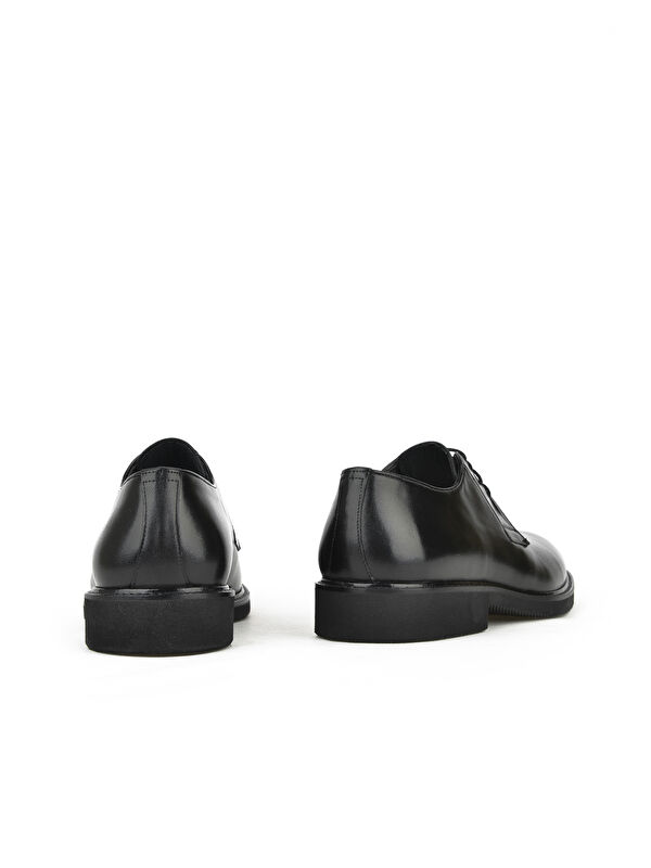 Erkek Hakiki Deri Ayakkabı 143145Z1519 Siyah - Görsel 4