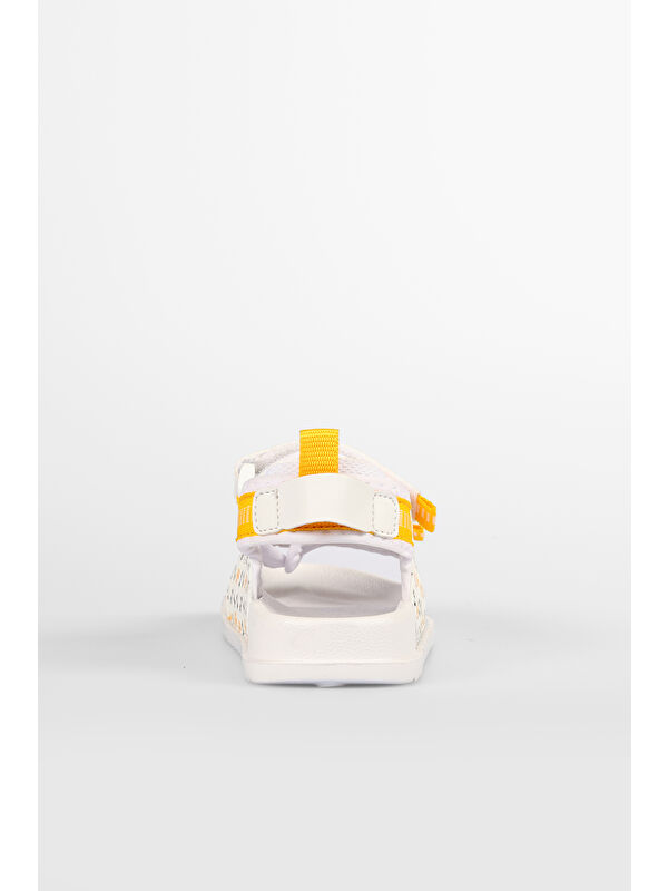 İnkago Hafif Erkek Okul Öncesi Beyaz Sandalet - Görsel 6