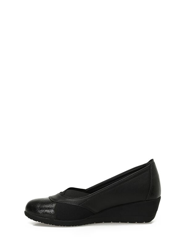 167028.RZ5PR Siyah Kadın Dolgu Ayakkabı - Görsel 4