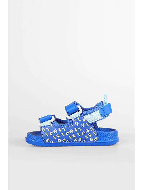 İnkago Hafif Erkek Okul Öncesi Saks Mavi Sandalet - Görsel 3