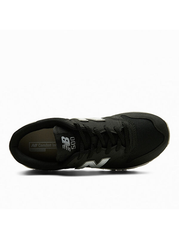 500 Kadın Siyah Spor Ayakkabı - Görsel 4