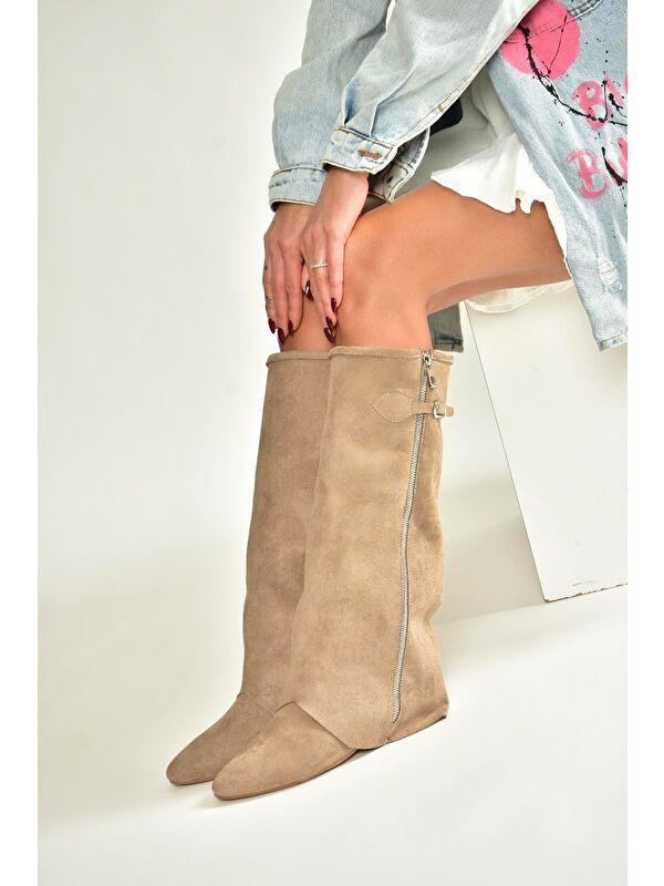 Vizon Kadın Çizme V380526402 - Görsel 6