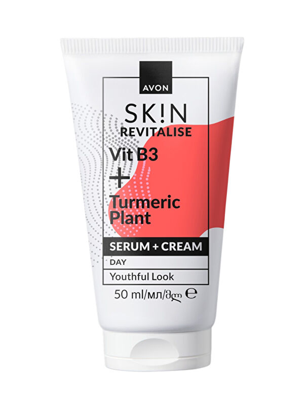 AVON SK!N Tazeleyici Krem + Serum 50 Ml.