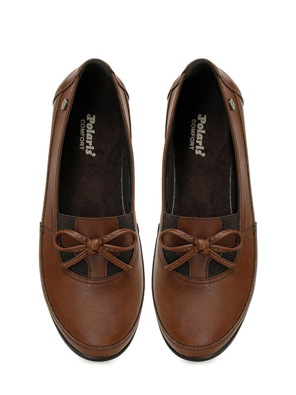 167031.Z5PR Taba Kadın Dolgu Ayakkabı - Görsel 5