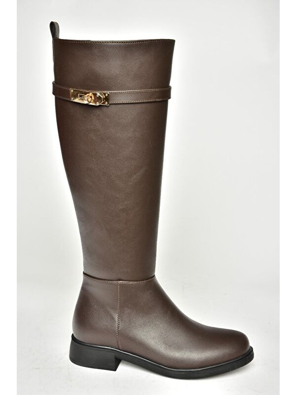 R3122253 Kahverengi Kadın Çizme - Görsel 6