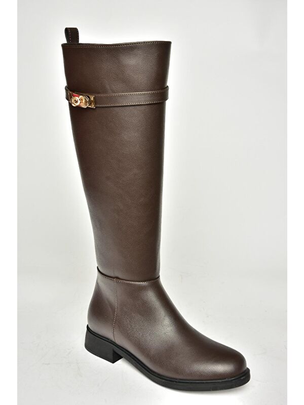 R3122253 Kahverengi Kadın Çizme - Görsel 7