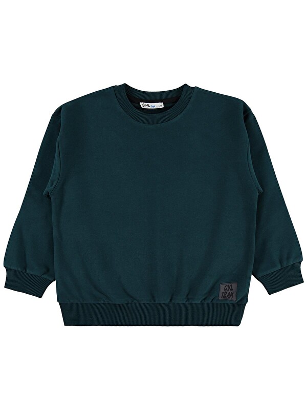 Civil Boys Armalı 6-9 Yaş Sweatshirt - Yeşil
