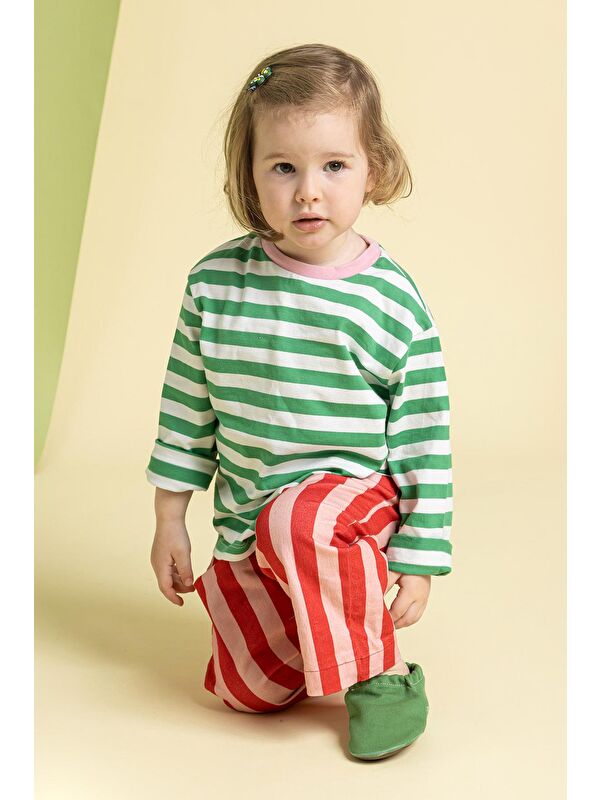 Hopfrög Yeşil Hopfrög Recycled Canvas Hyper Eco Barefoot Patik (Hediye Seti)