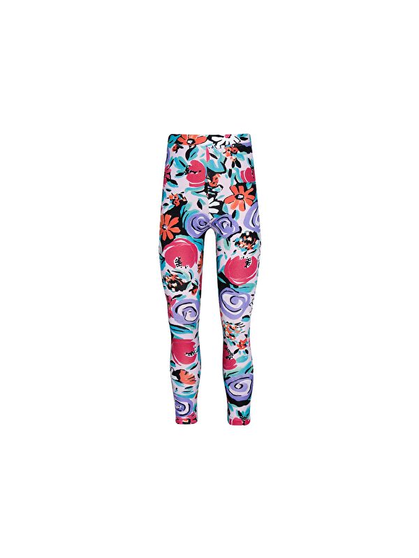 Lovetti Vintage Flowers Kız Çocuk Desen Tayt