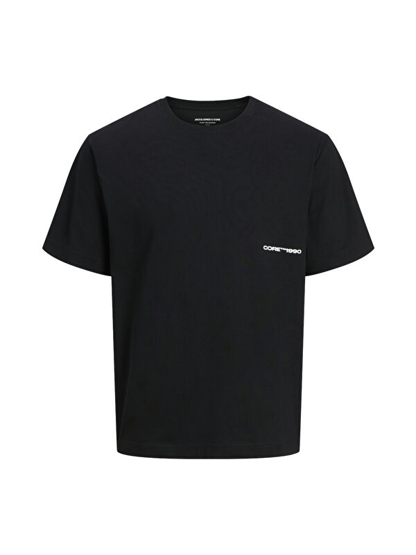 Jack & Jones Core Jcoprime Regular Fit Bisiklet Yaka Sırt Baskılı Tişört   12276586