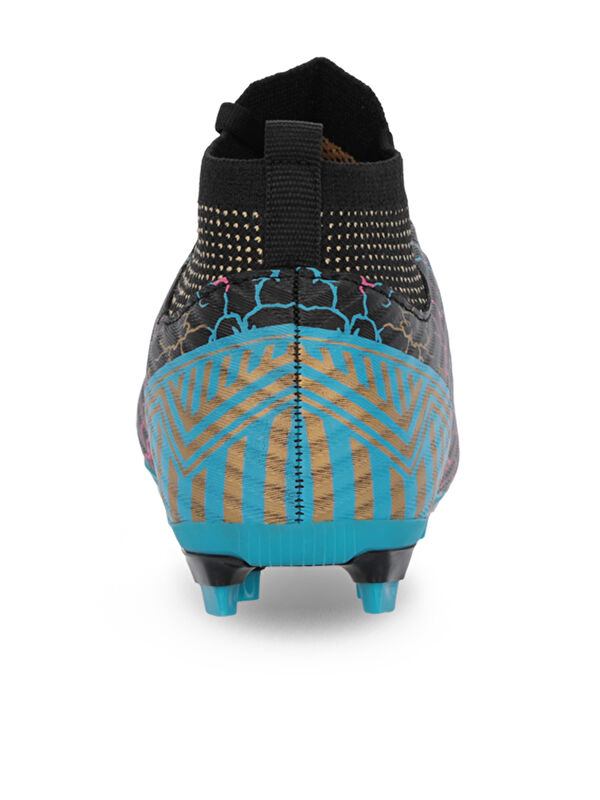 CORNER Erkek Halı Saha Siyah Futbol Ayakkabısı - Görsel 7