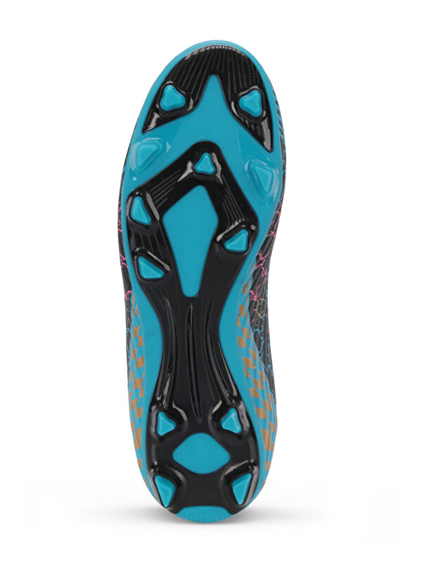 CORNER Erkek Halı Saha Siyah Futbol Ayakkabısı - Görsel 8