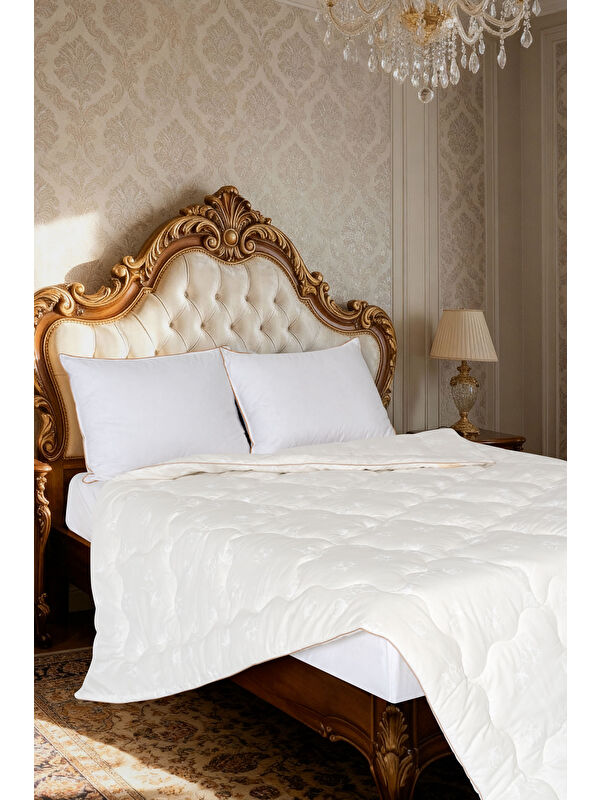 Varol Pure Pamuk Tek Kişilik %100 Pamuk Yorgan (155x215 cm) – Doğal, Nefes Alabilen | Bez Çantalı