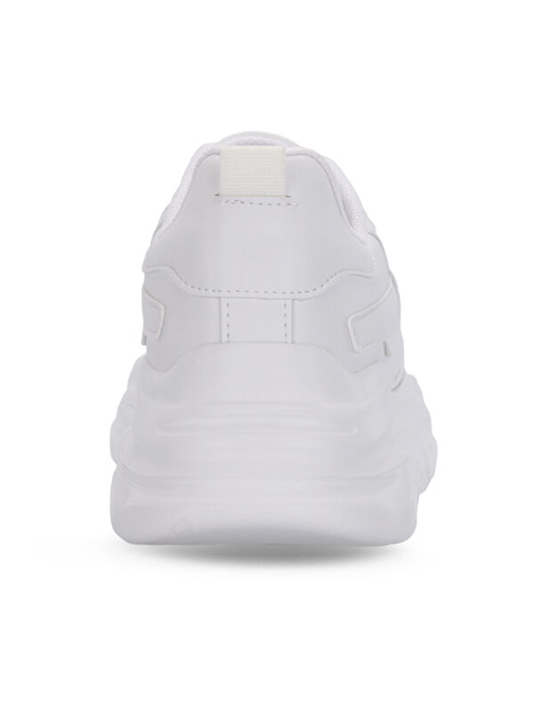 ZAYD Kadın Beyaz Günlük Spor Ayakkabısı - Görsel 7