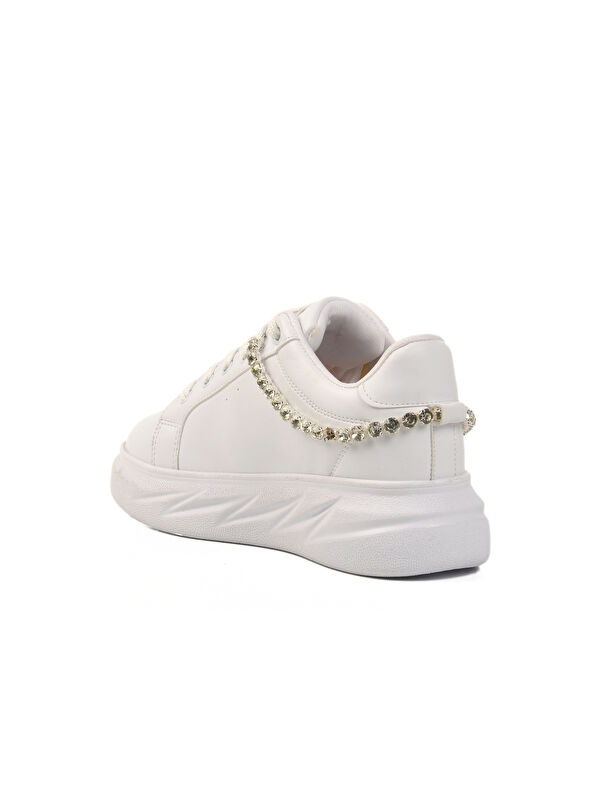 Beyaz Kadın Spor Ayakkabı Lady 7081 Z - Görsel 5