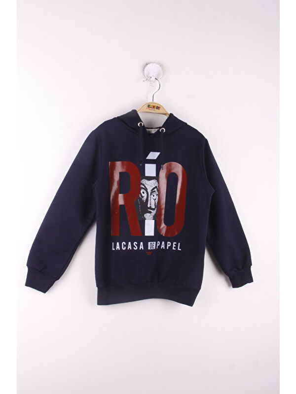 Toontoykids Erkek Çocuk La Casa Baskılı Sweatshirt
