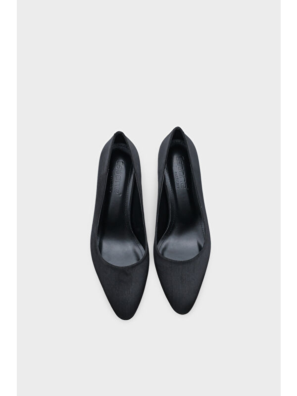 Capone Outfitters Gri Capone Outfitters Malinde Saten Kadın Stiletto