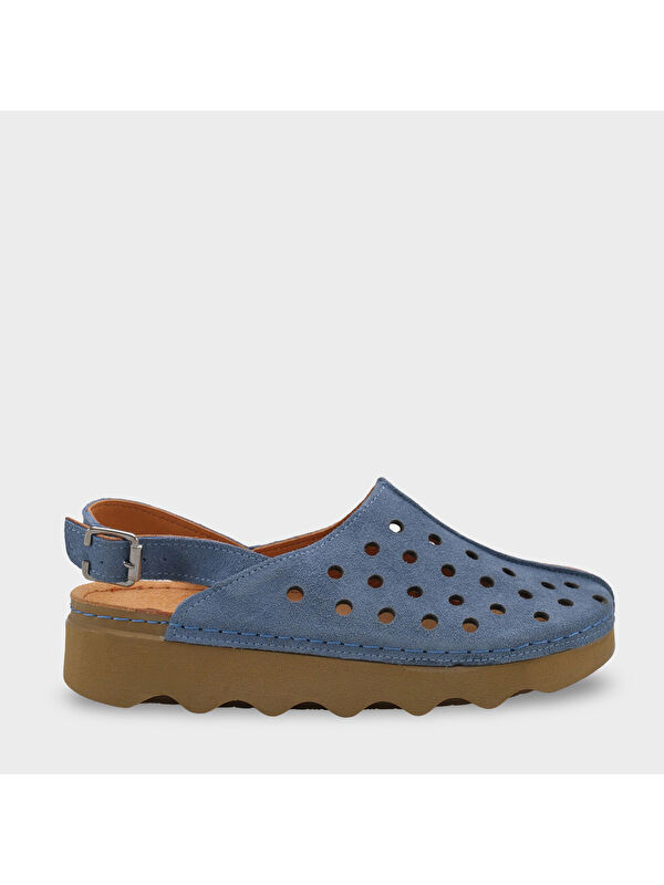 Capone Outfitters Meghan Hakiki Deri Soft Konfor Kadın Sandalet