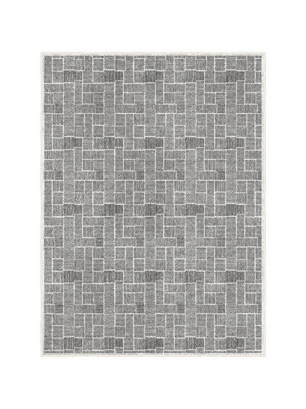 Homefesto Dekoratif Özel Tasarım Yıkanabilir İnce Kaymaz Tabanlı Modern Halı KECE FR18