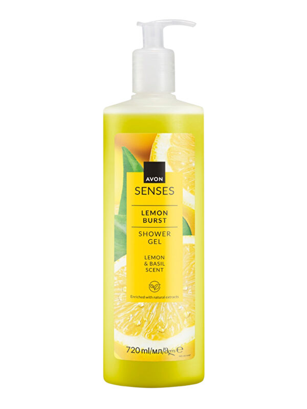 AVON Senses Lemon Burst Duş Jeli 720 Ml.