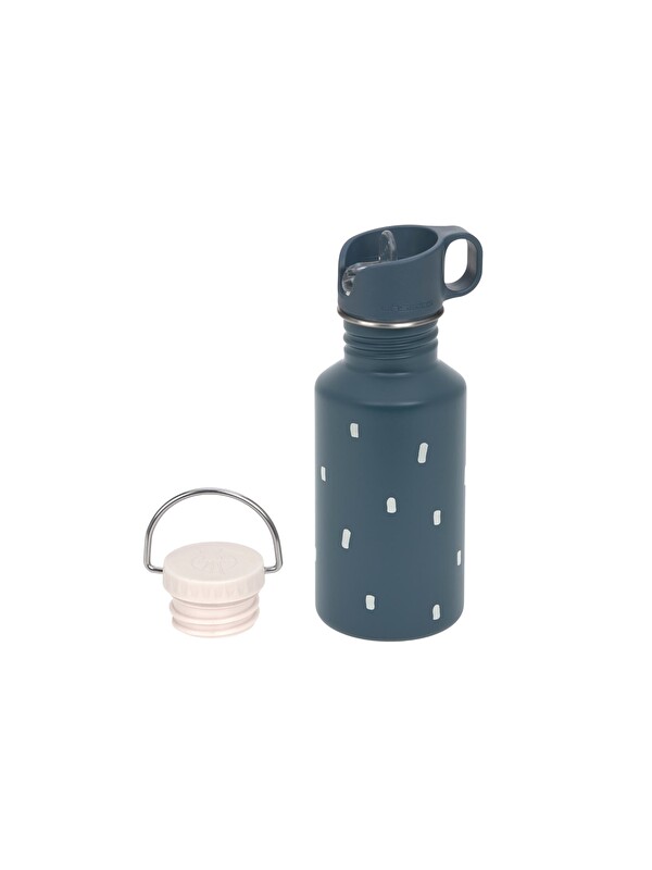 Lassig Happy Prints Çelik Matara Midnight Blue 500ml