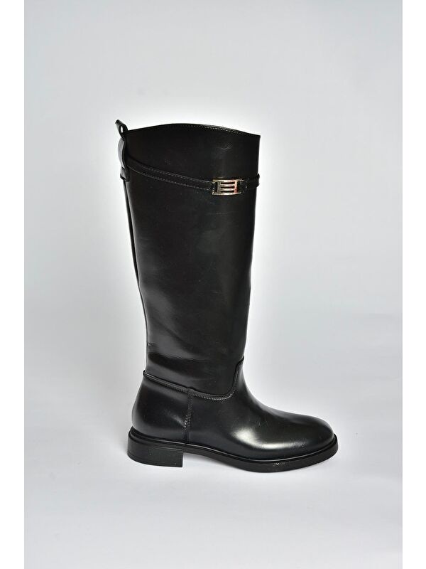 Fox Shoes Siyah Kadın Çizme V973720909