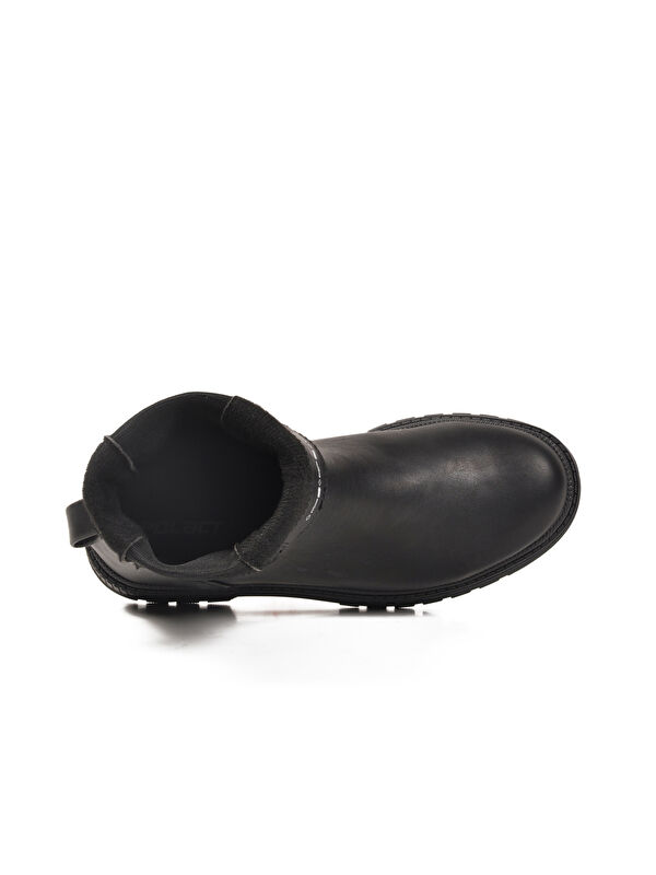 Siyah Bilekten Esnek Uzun İçi Polarlı Kaymaz Taban Kadın Bot 23012 Z - Görsel 5