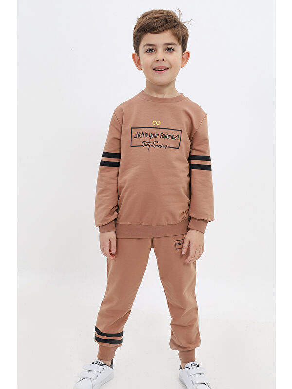 Toontoykids Erkek Çocuk Baskılı Eşofman Takım