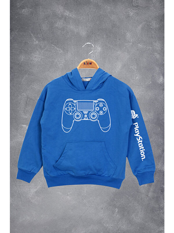 Toontoykids Erkek Çocuk Konsol Baskılı Sweatshirt
