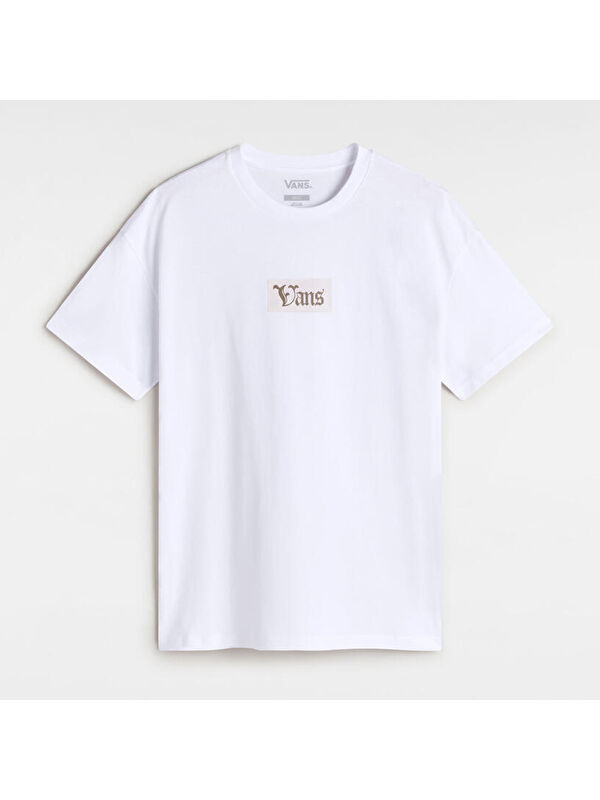 Vans Garden Oversized Kadın Beyaz Tişört
