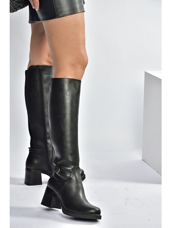 Siyah Kadın Çizme V312310209 - Görsel 6
