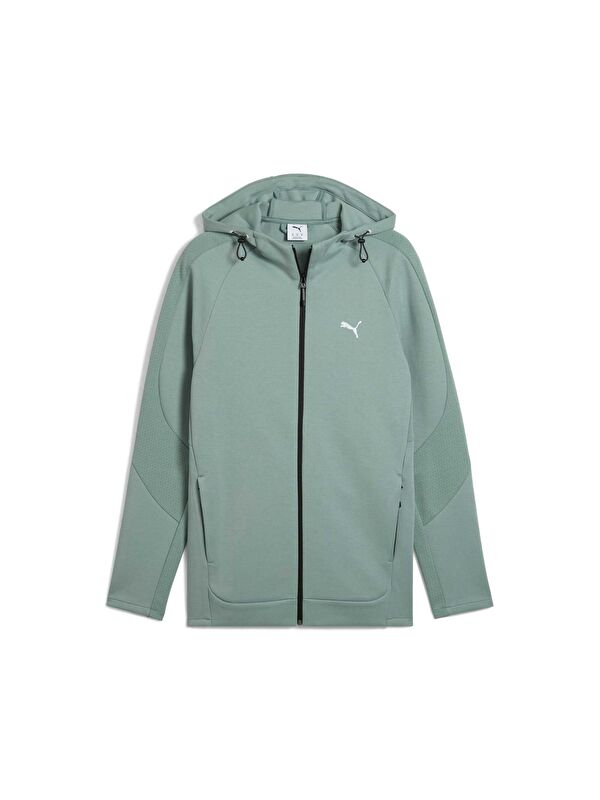 Puma EVOSTRIPE Erkek Tam Fermuarlı Kapüşonlu Sweatshirt