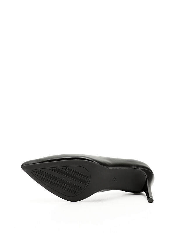 Gonderi(r) Bej Gonderi(r) Sivri Burun Kadın İnce Topuklu Hakiki Deri Stiletto