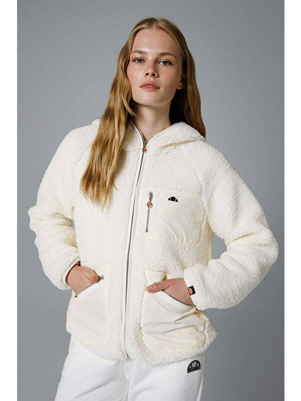 Ellesse Regular Fit Kapüşonlu Yumuşak Dokulu Kadın Ceket EF169-BG