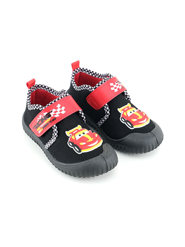 Yazlık Erkek Çocuk Rahat Taban Cırt Cırtlı Ayarlanabilir Keten Ev Kreş Günlük Ayakkabı - Görsel 4