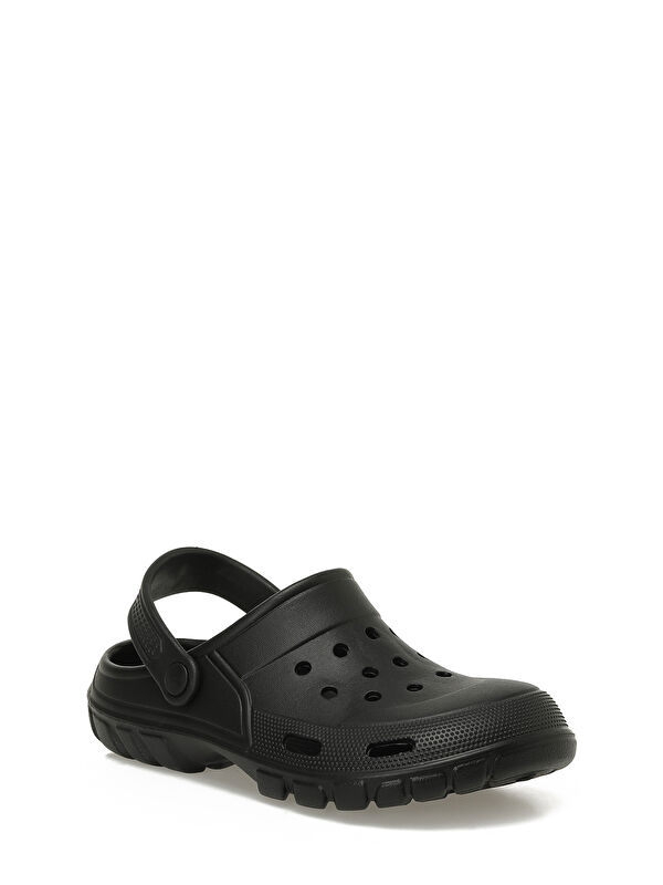 401377.Z5PR Siyah Kadın Sabo Terlik - Görsel 3