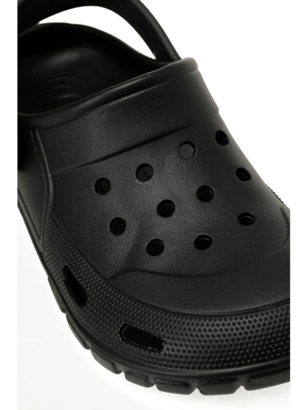 401377.Z5PR Siyah Kadın Sabo Terlik - Görsel 8